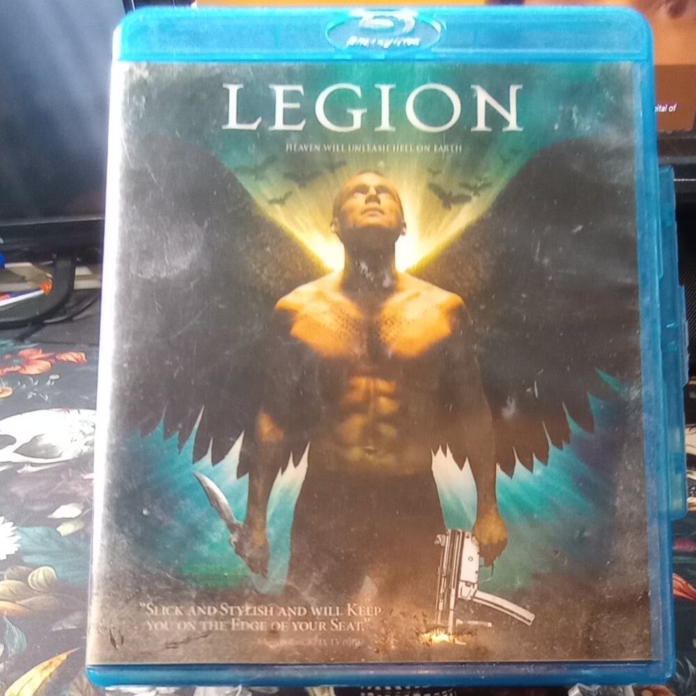 Legion Blu-ray Movie Action Horror Sci-Fi Paul Bettany Angel Apocalypse Film